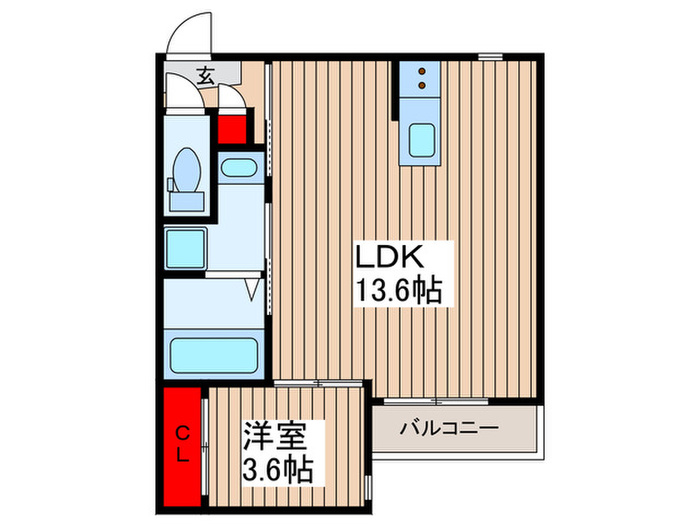 REGALEST東大宮の間取り写真