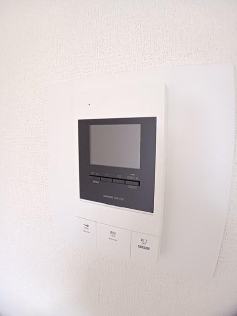 セキュリティ　モニター付きインターホン