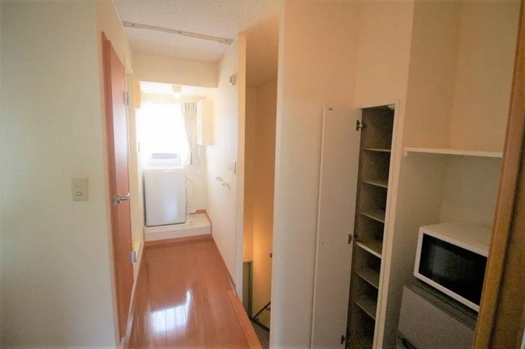 洗面設備　洗濯機置場