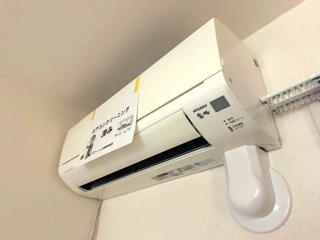 その他設備　暑い夏や寒い冬に大活躍！リビングダイニングキッチンにあるエア