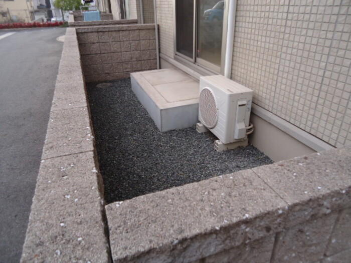 庭　お庭でゆったりと過ごせます