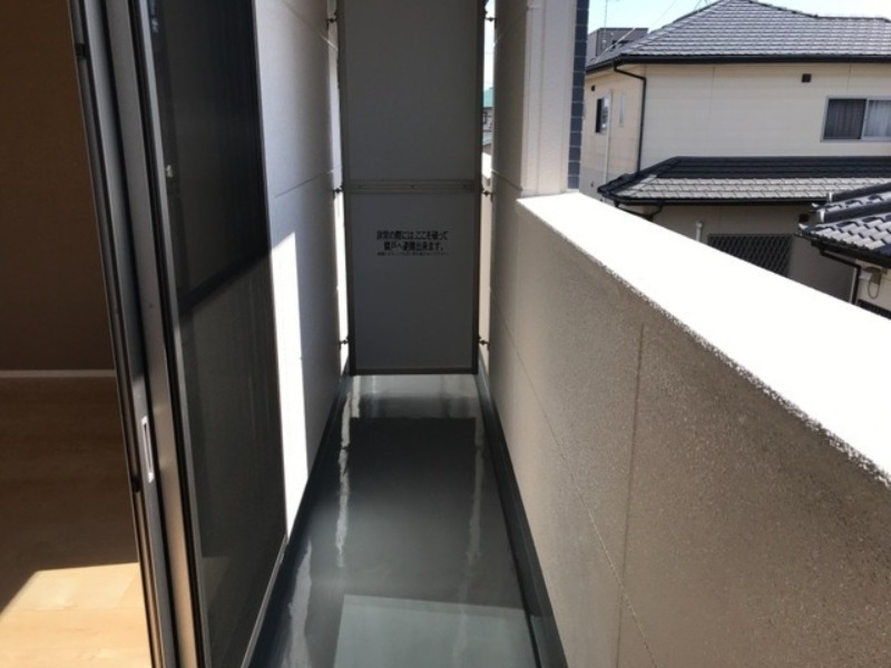 バルコニー　図面と現状に相違がある場合には現状を優先