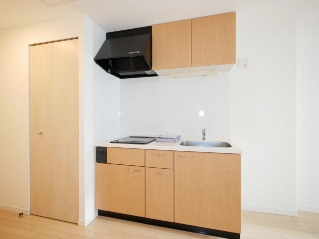 キッチン　嬉しいシステムキッチン付きです♪コンロを買わなくてもOK♪