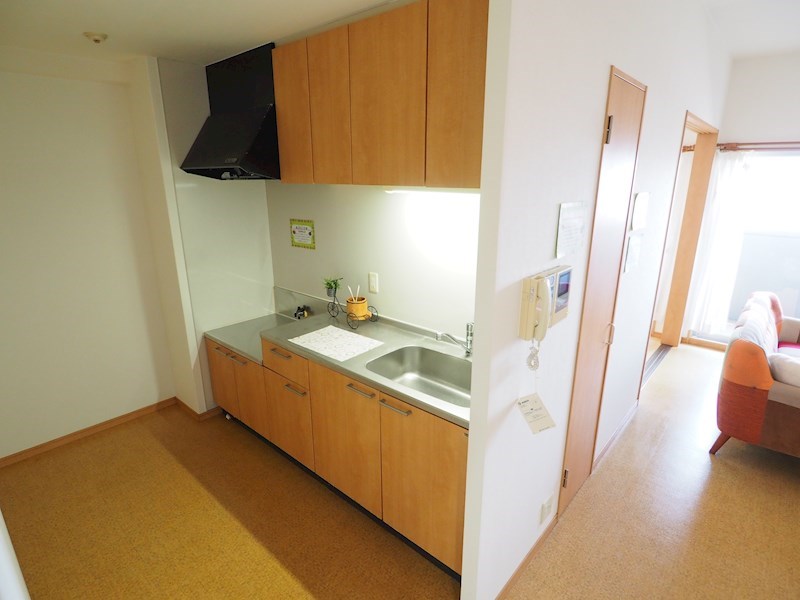 キッチン　独立したキッチンが生活感０で完璧。