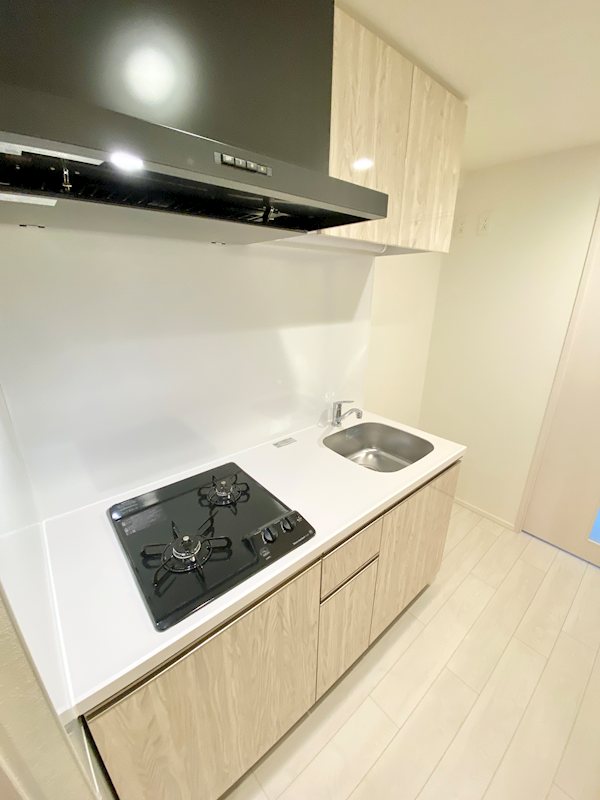 キッチン　2口ガスコンロ