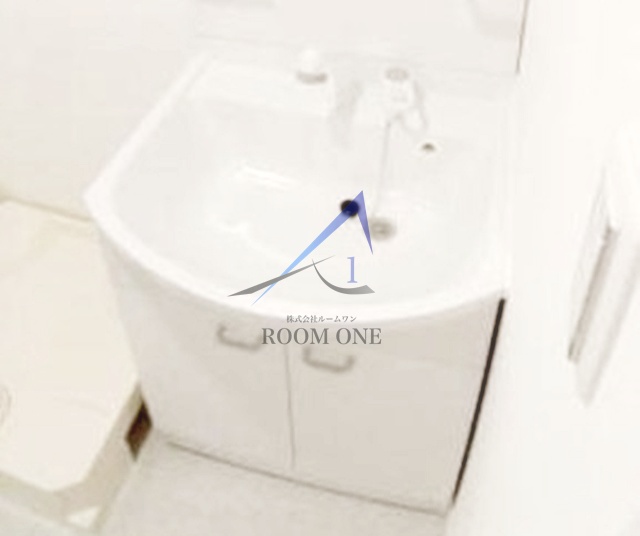 洗面設備　洗面台です。