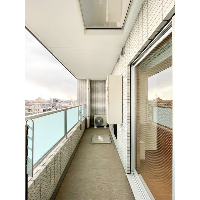 バルコニー　落ち着いた時間を過ごせるバルコニーです