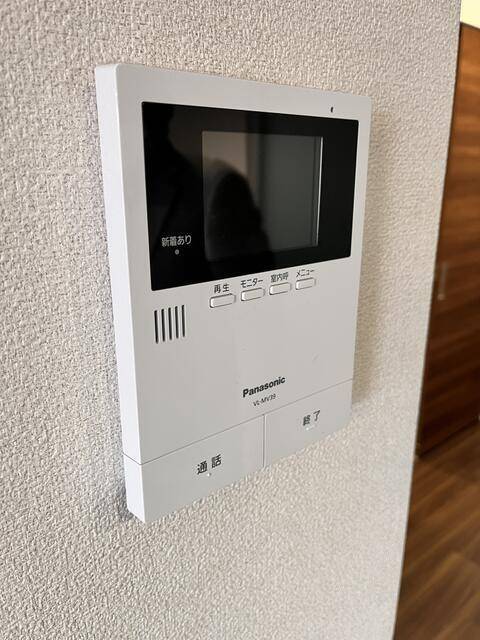 セキュリティ　モニタ付きインターホンです