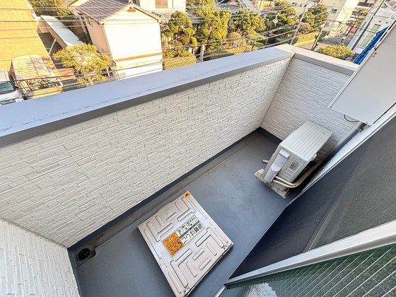 バルコニー　※別号室の写真です