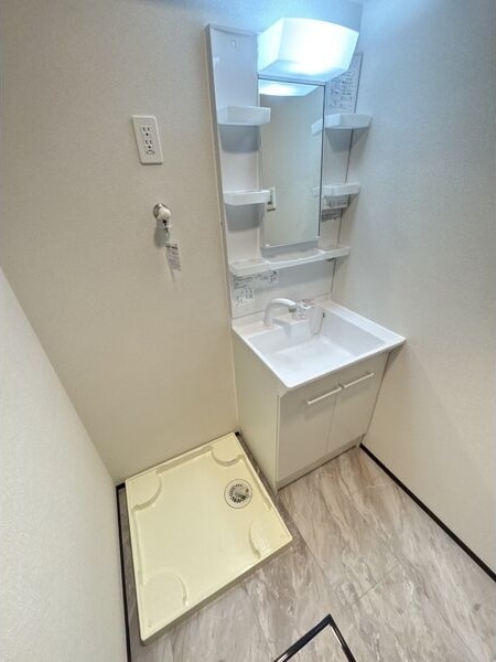 洗面設備　脱衣所、洗濯機置き場