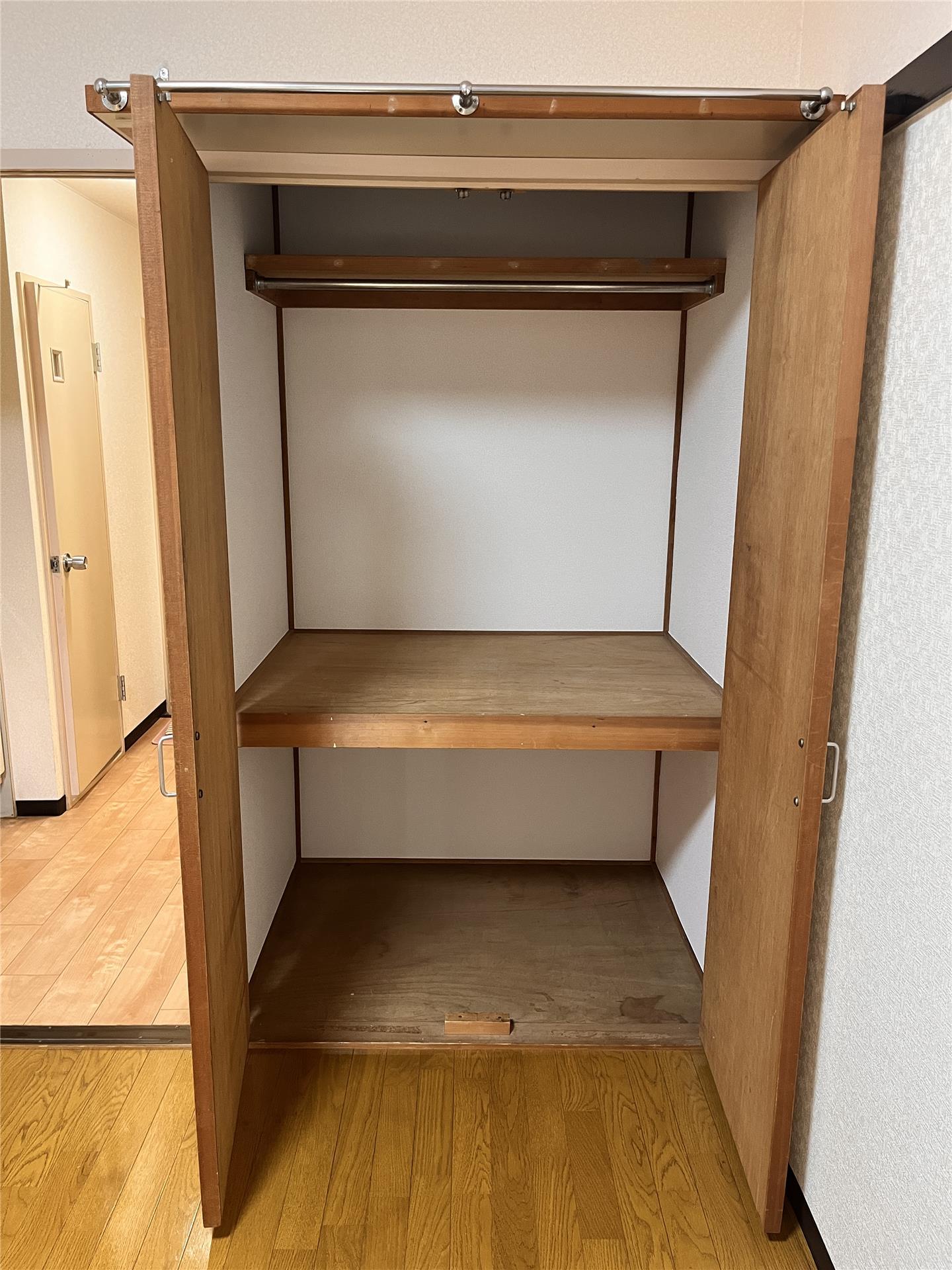 収納　写真は別部屋です。