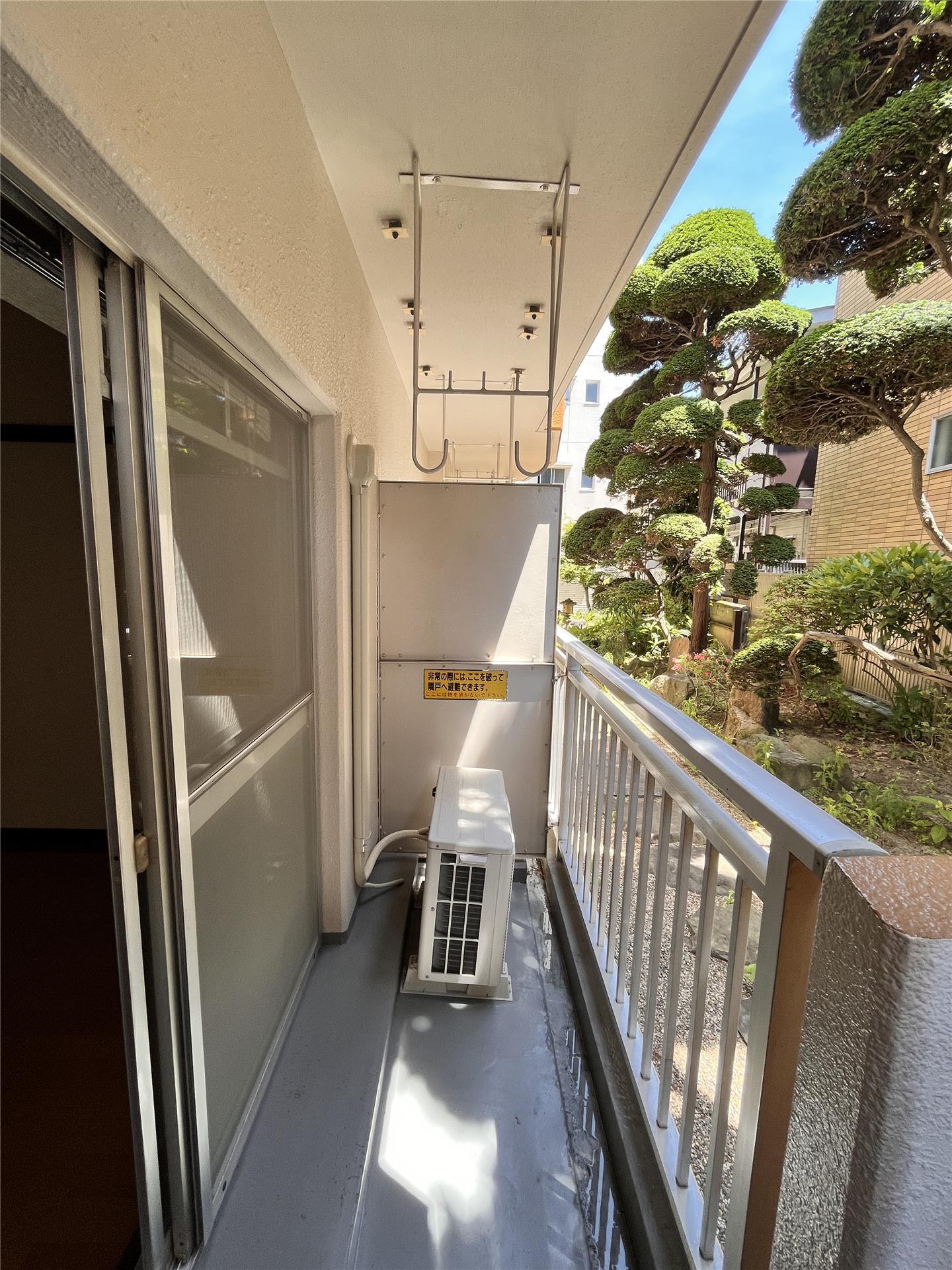 バルコニー　写真は別部屋です。