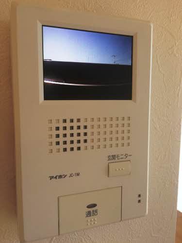セキュリティ　モニタ付きドアホン