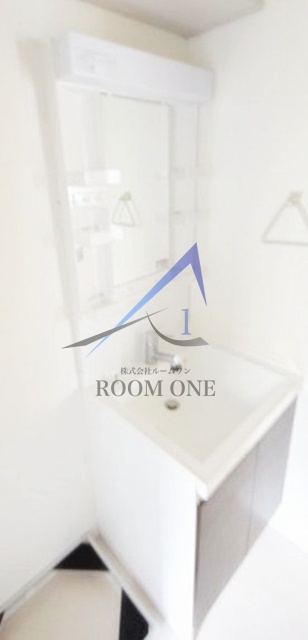 洗面設備　洗面台です。