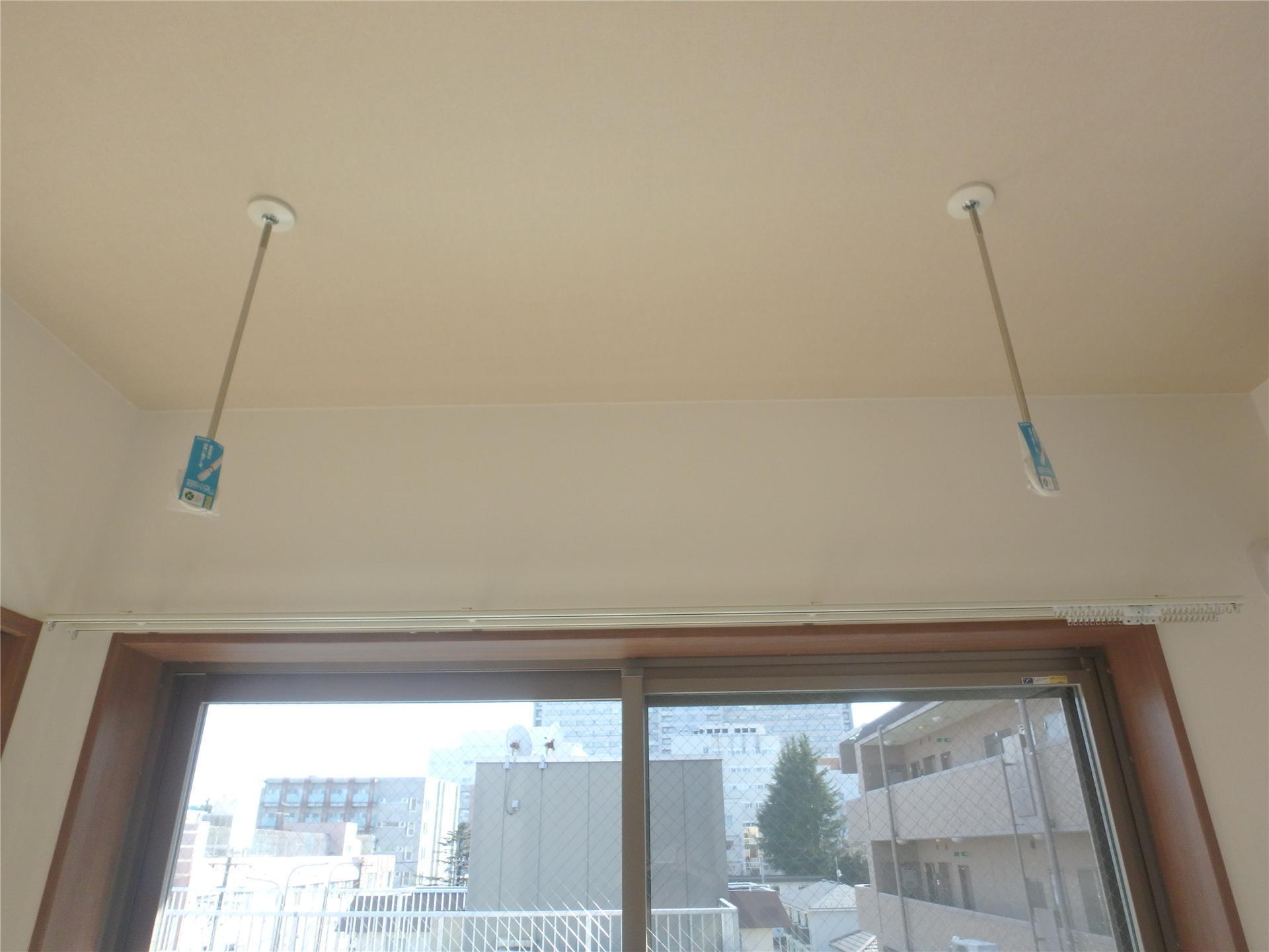 その他設備　室内物干し付きです