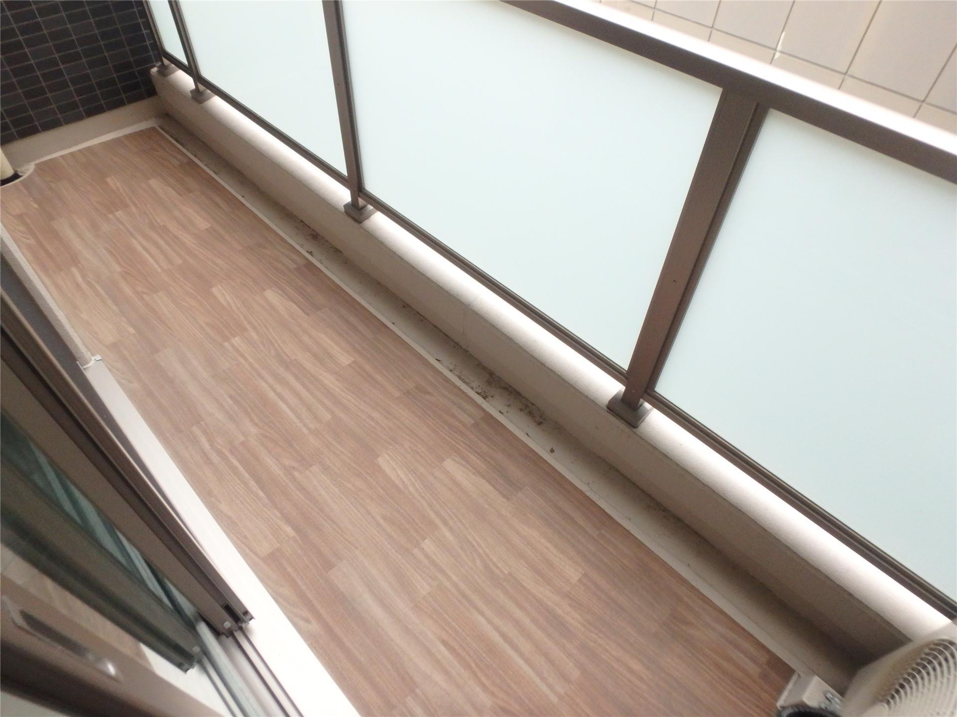 バルコニー　洗濯物が干せるバルコニーです