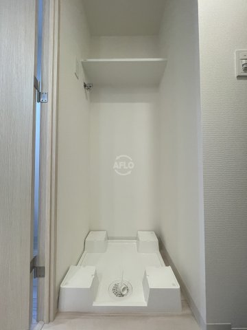 セキュリティ　ソルテラス四天王寺前夕陽ヶ丘　洗濯パン