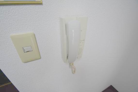 セキュリティ　インターホンで突然の来訪者を事前にチェック