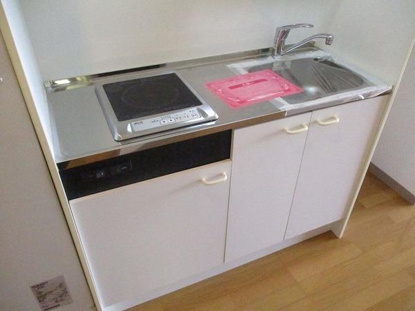 キッチン　１口ＩＨクッキングヒーター！