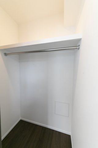 収納　たっぷりとした収納スペースです