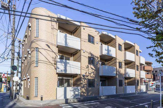 建物外観　外観タイル張りです