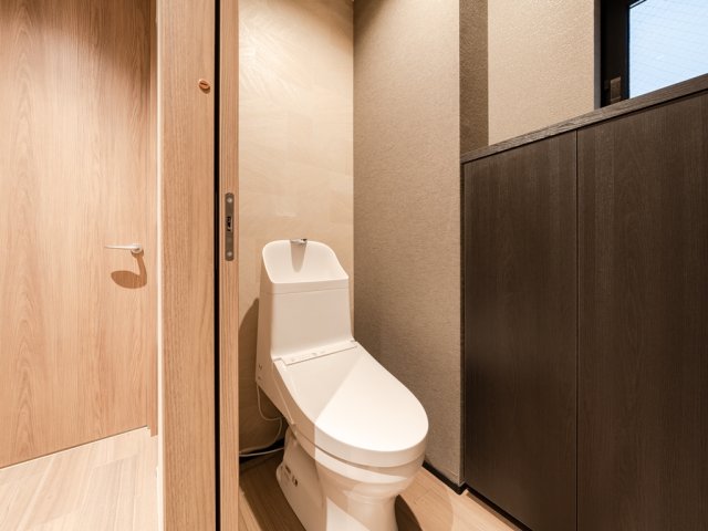 トイレ　清潔感のあるトイレです