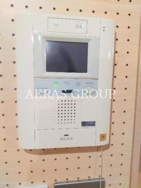 セキュリティ　モニター付きインターホン