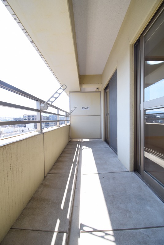 バルコニー　大分市内が一望できます♪