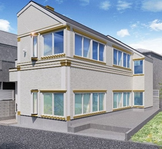 建物外観　外観パースです