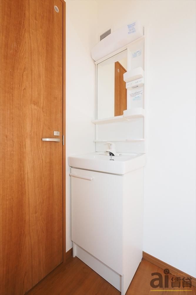 洗面設備　※別号室写真です。