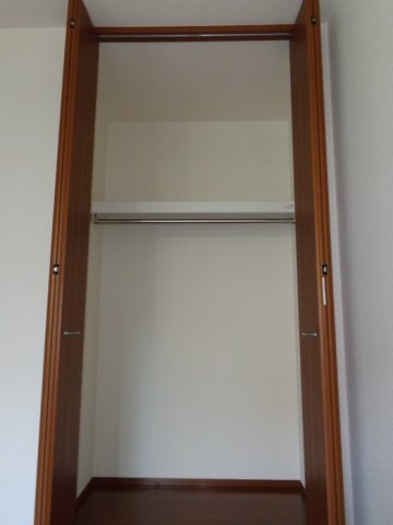 収納　たっぷりとした収納スペースです