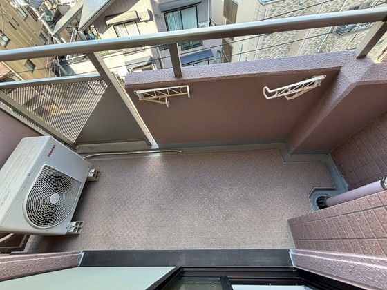 バルコニー　※別部屋の写真です