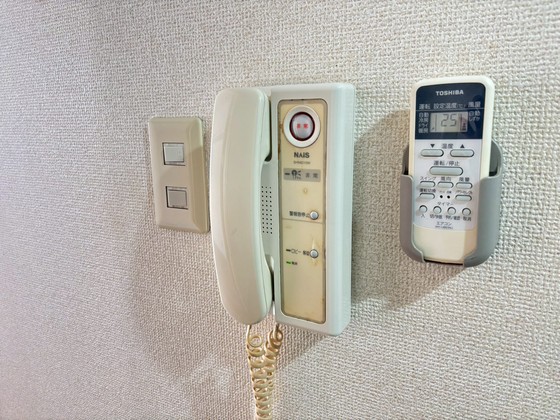 セキュリティ　※別部屋の写真です