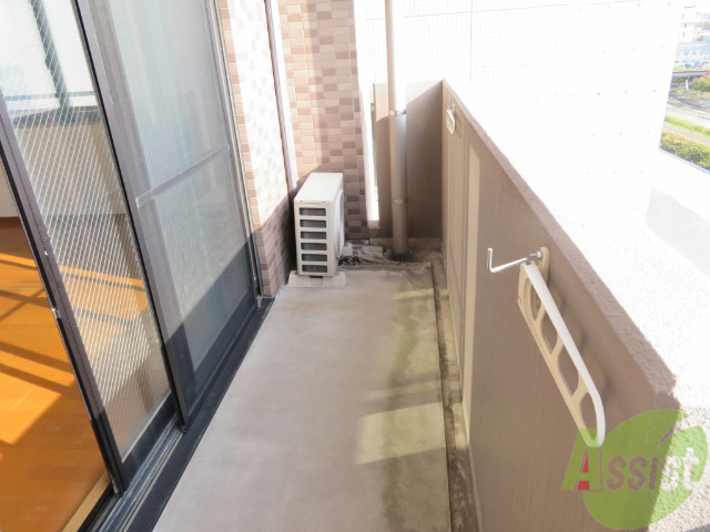 バルコニー　バルコニーからの景色を撮ってみました～。