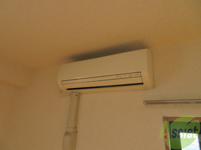 その他設備　エアコンが設置してありますので、寒暖対策もばっちり。