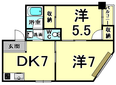 第2永昌ビルの間取り写真