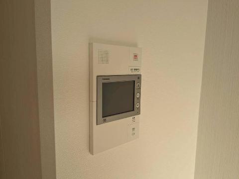 セキュリティ　カメラ付インターホン（イメージ）
