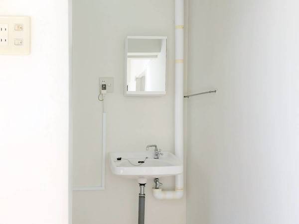 洗面設備　ビレッジハウスの同一物件・同一タイプの間取りの写真です