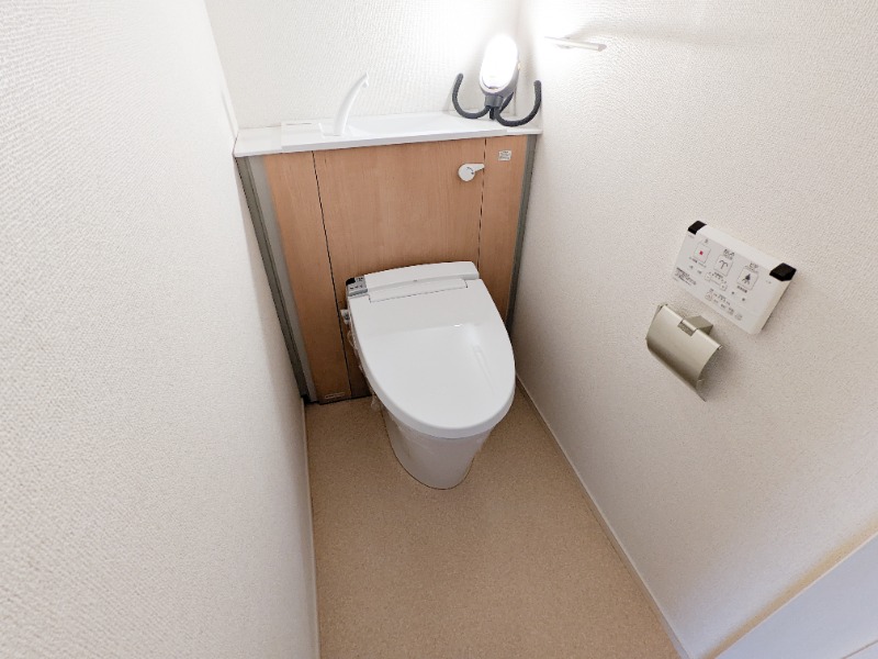 トイレ　図面と現状に相違がある場合には現状を優先