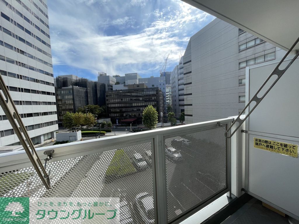 バルコニー　庭