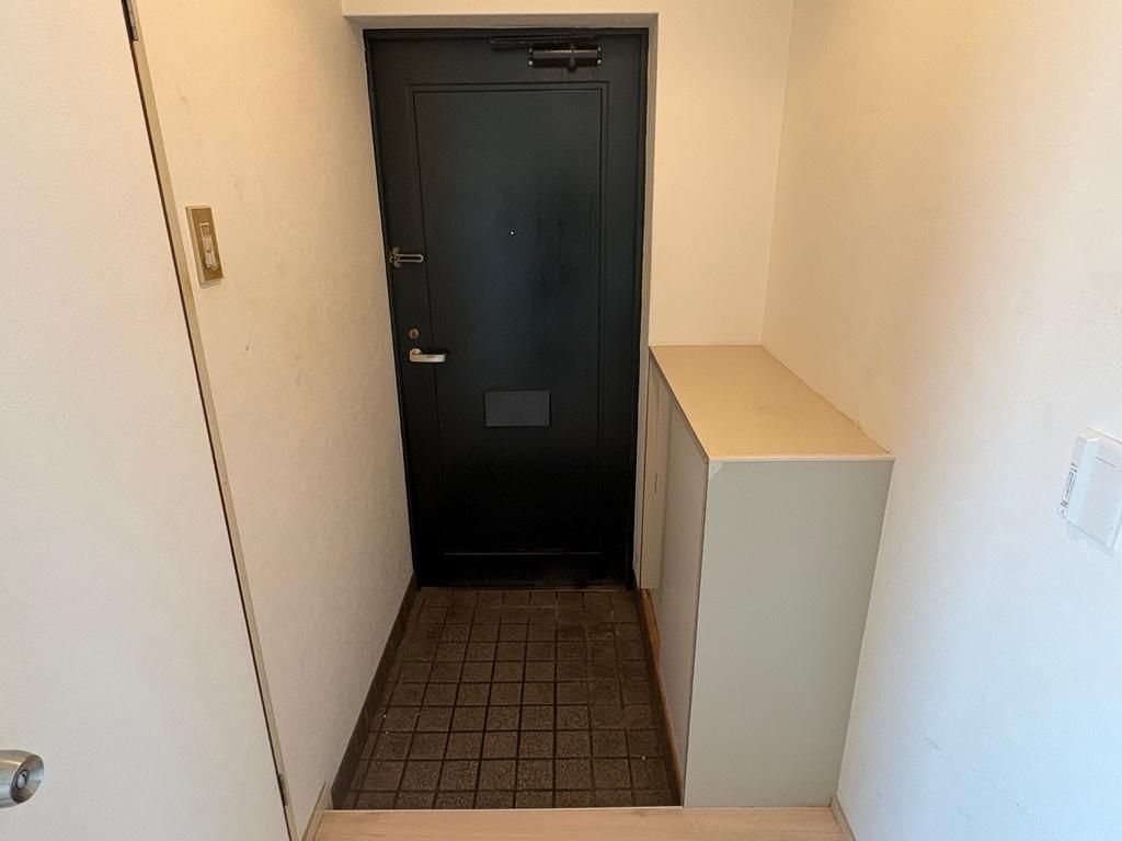 玄関　落ち着いた玄関です