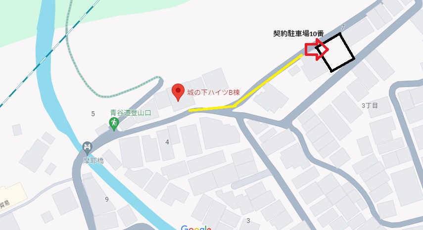 駐車場　最寄り契約駐車場あり