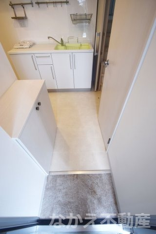 玄関　落ち着いた玄関です