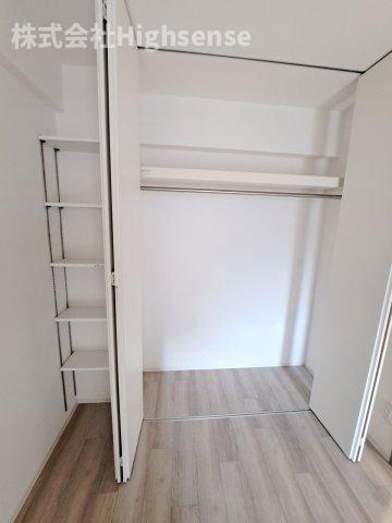 収納　収納のためのスペースです