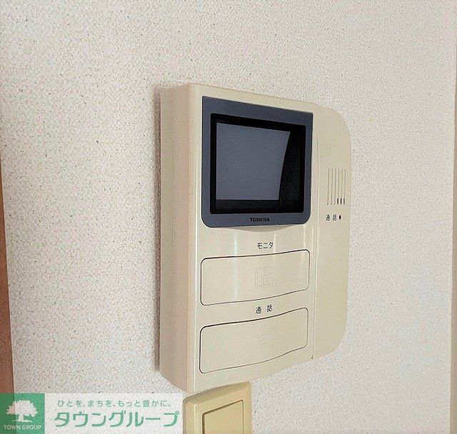 セキュリティ　モニター付きインターホン