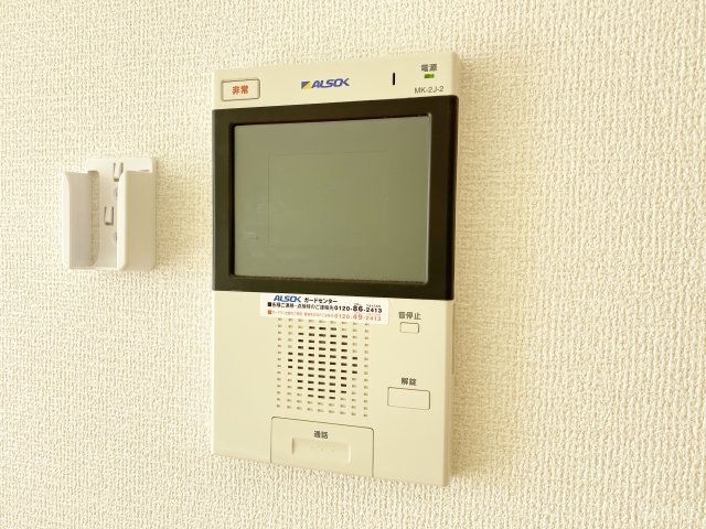 セキュリティ　安心のモニター付きインターホン！