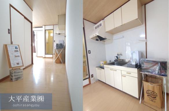 玄関　リフォーム済み