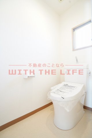 トイレ　ゆったりとした空間のトイレです