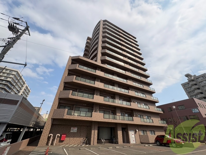 建物外観　札幌市中央区北７条「パールコート桑園中央壱番館」