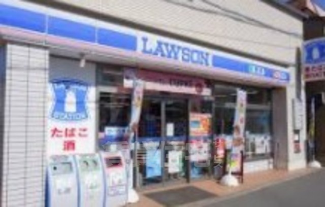 コンビニ　ローソン　四条中新道店（コンビニ）まで407m